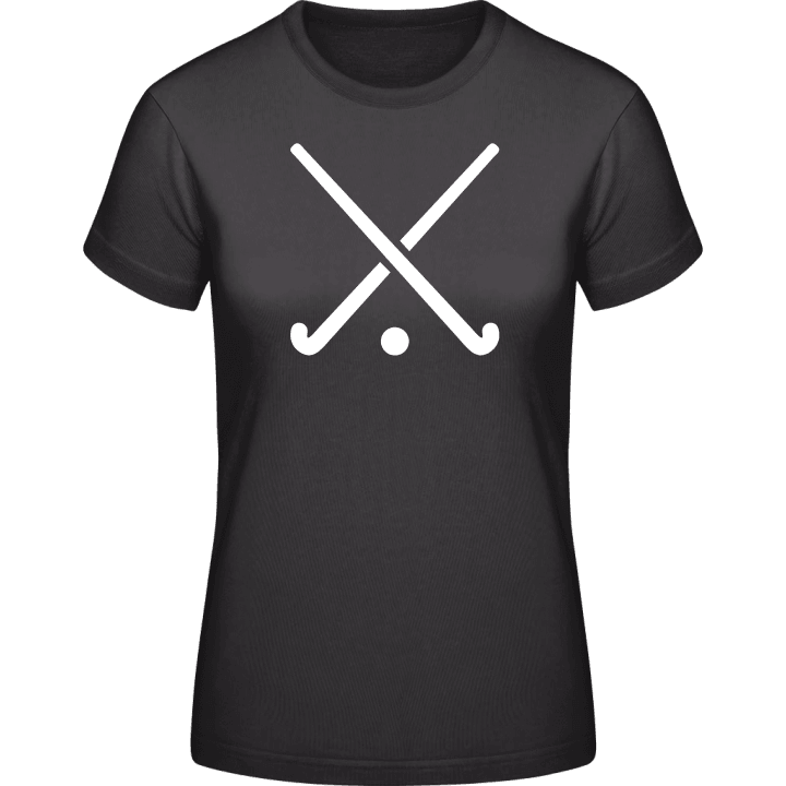 Field Hockey Logo Frauen T-Shirt contain pic