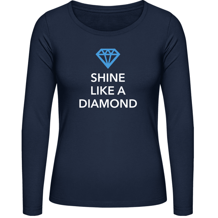 Shine Like a Diamond Vrouwen Lange Mouw Shirt 0 image