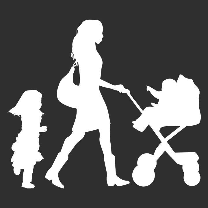 Mother With Children Women T-Shirt 0 image