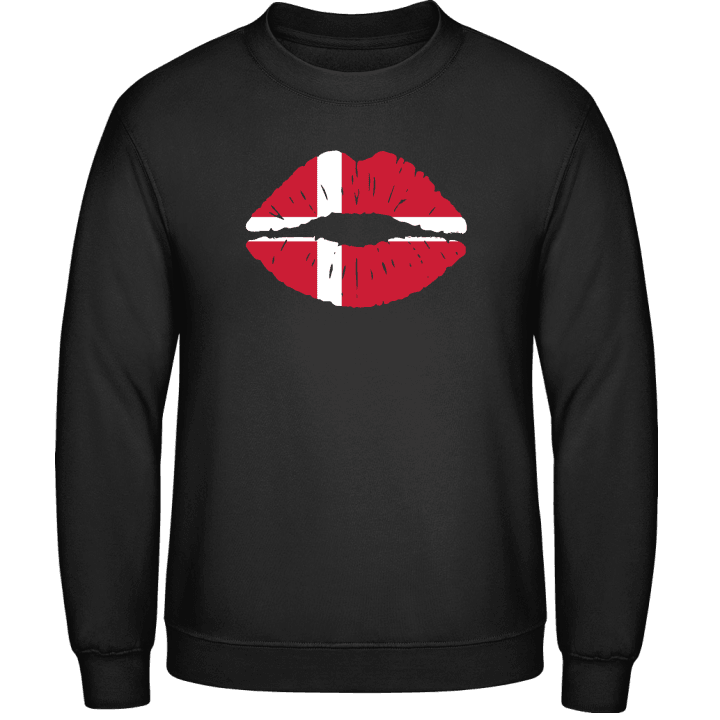 Danish Kiss Flag Sweatshirt contain pic
