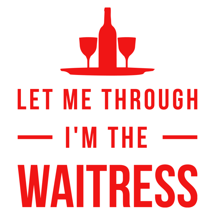 Let Me Through I'm The Waitress Stof taske 0 image