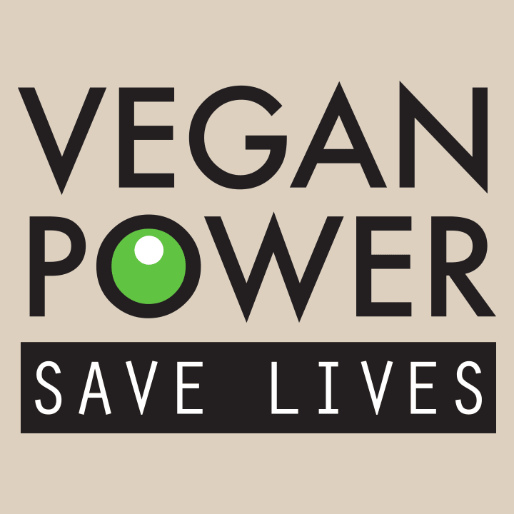 Vegan Power Save Lives Sweatshirt för kvinnor 0 image