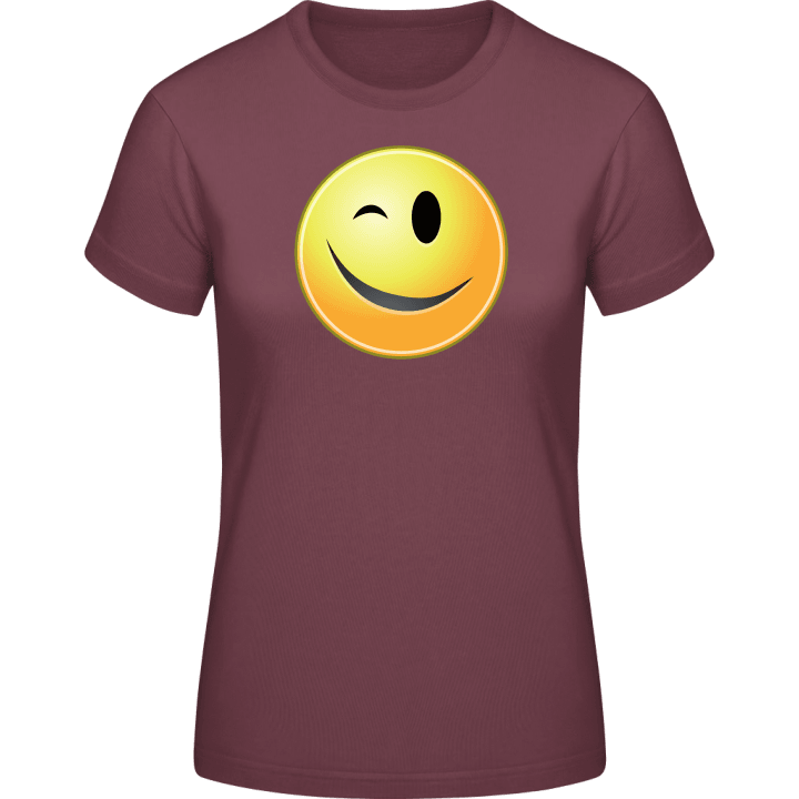 Wink Smiley Vrouwen T-shirt 0 image