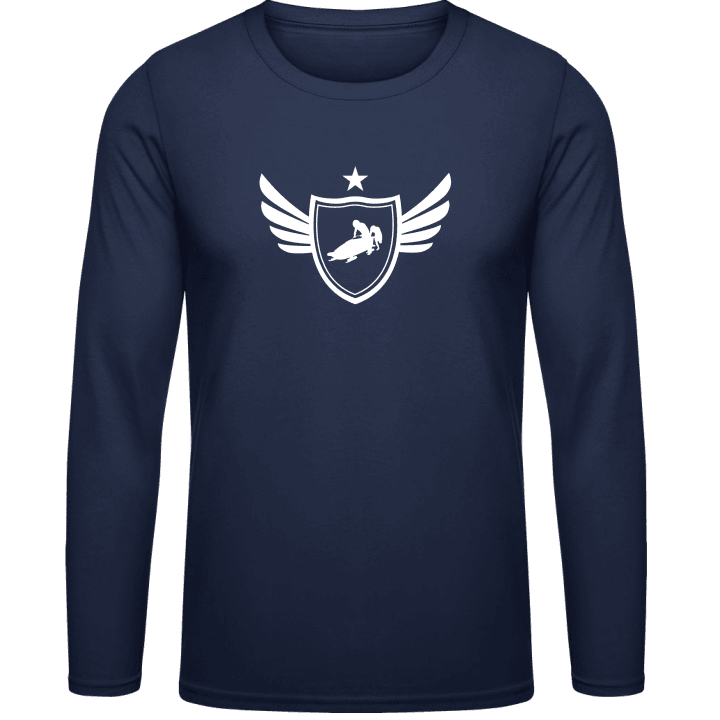 Bobsled Winged Long Sleeve Shirt contain pic