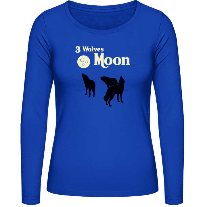 Three Wolves Moon Vrouwen Lange Mouw Shirt 0 image