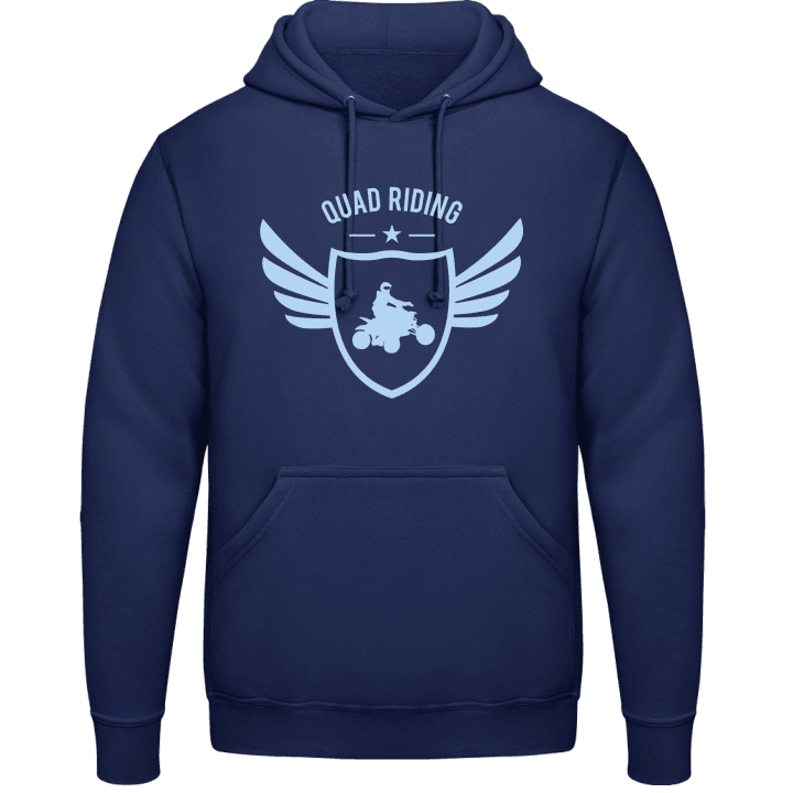 Quad Riding Winged Hoodie contain pic