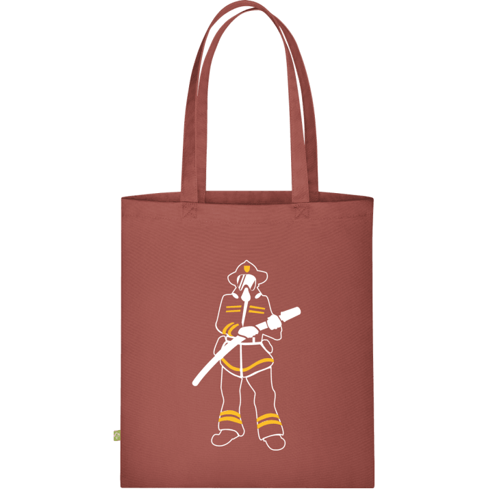 Firefighter Silhouette Cloth Bag contain pic