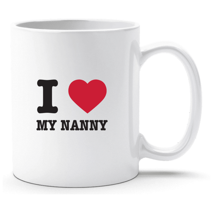I Love My Nanny Tasse contain pic