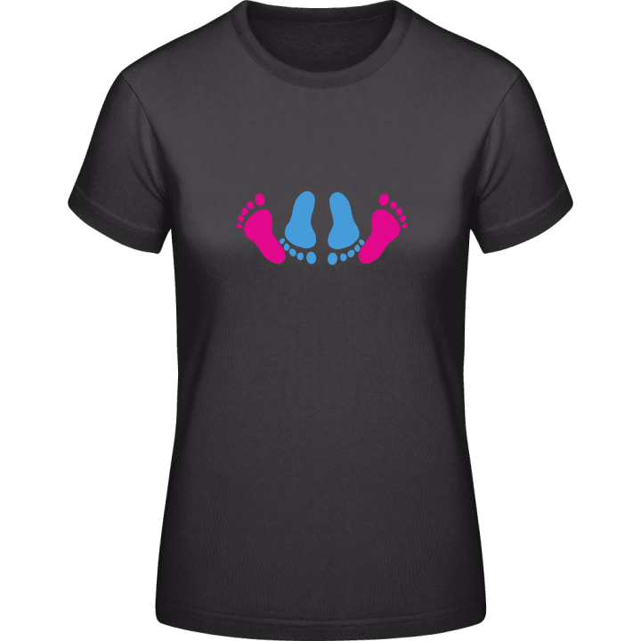 Boy And Girl Veet T-shirt för kvinnor contain pic