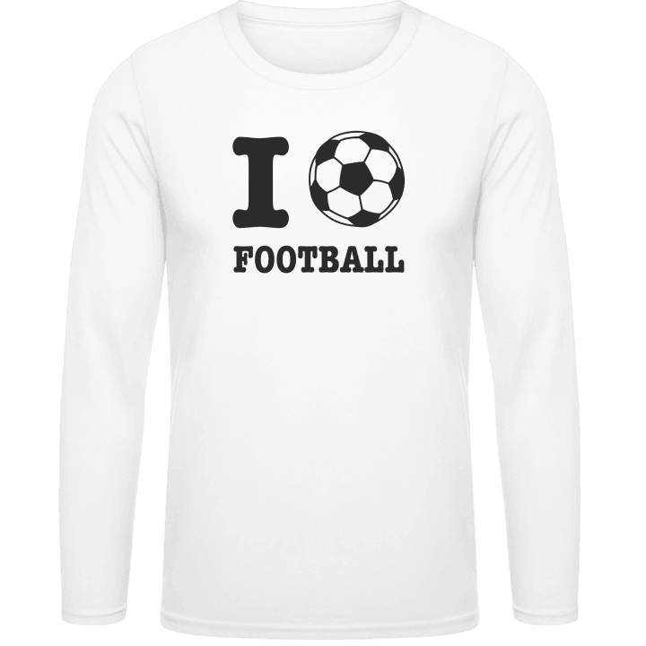 Football Love Shirt met lange mouwen 0 image