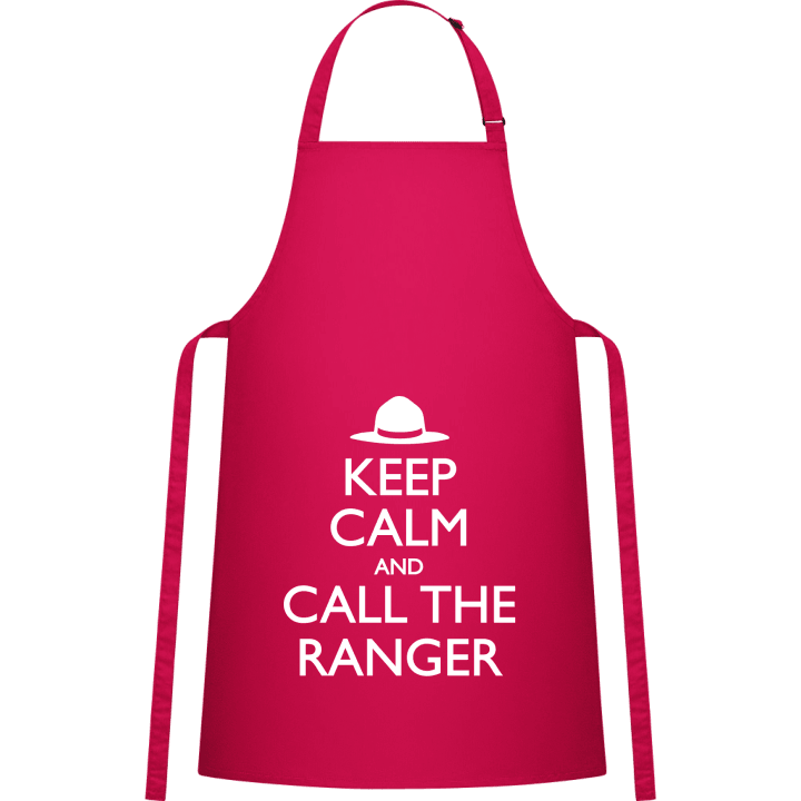 Keep Calm And Call The Ranger Kitchen Apron contain pic