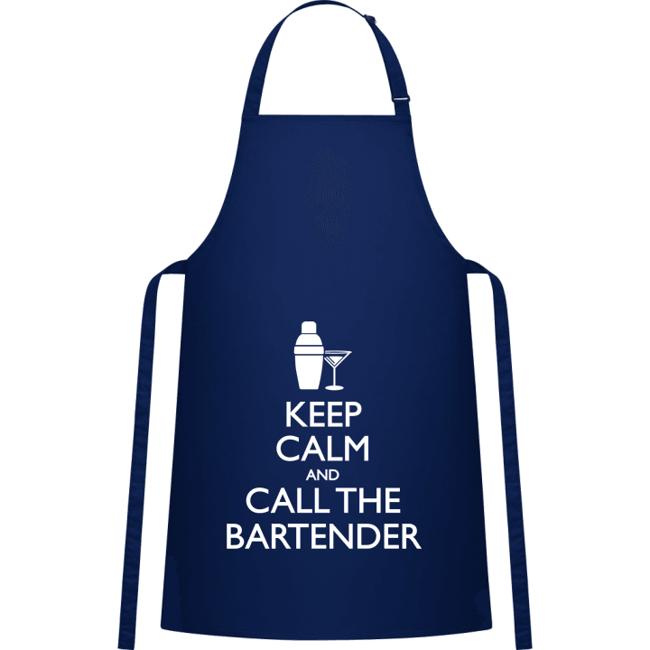 Keep Calm And Call The Bartender Kitchen Apron contain pic