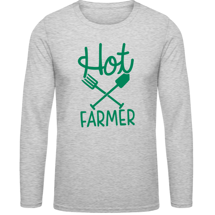 Hot Farmer Shirt met lange mouwen contain pic