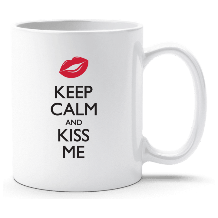 Keep Calm And Kiss Me Tasse contain pic