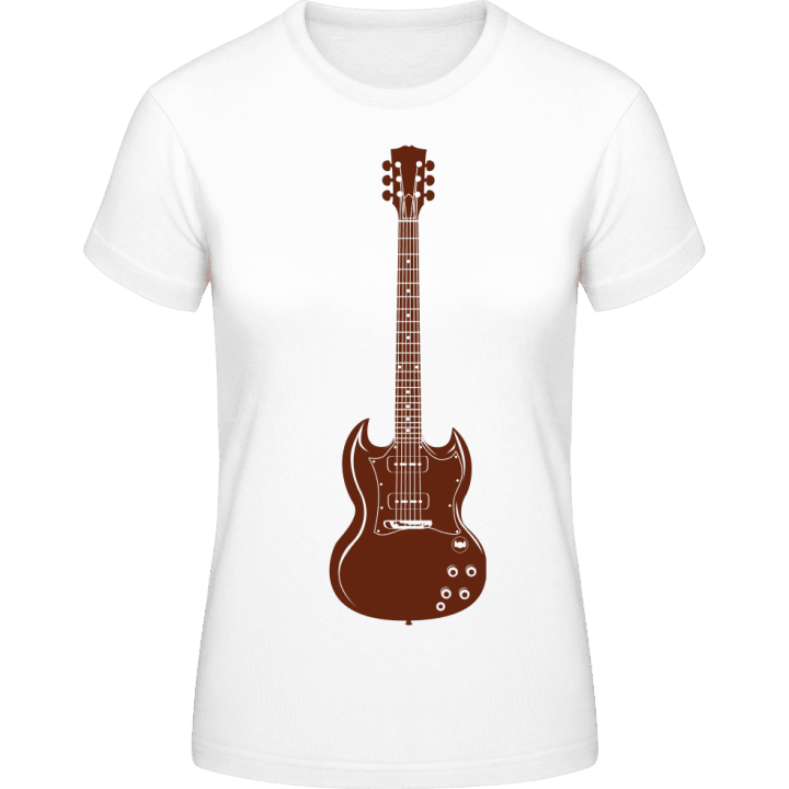 Guitar Classic T-skjorte for kvinner contain pic