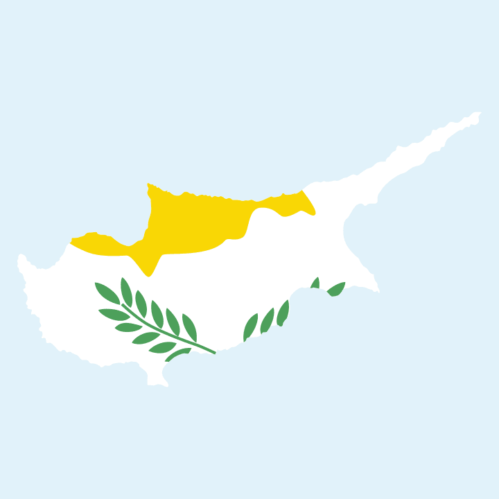 Chipre Mapa Camiseta 0 image