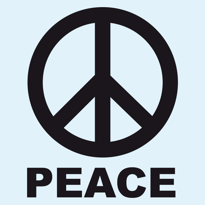 Peace Symbol Baby Strampler 0 image