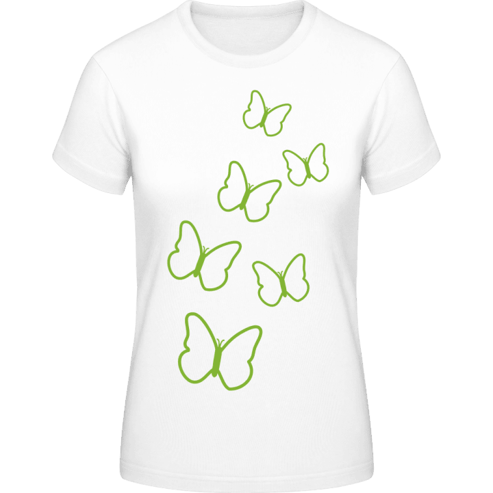 Schmetterlinge Silhouette Frauen T-Shirt 0 image