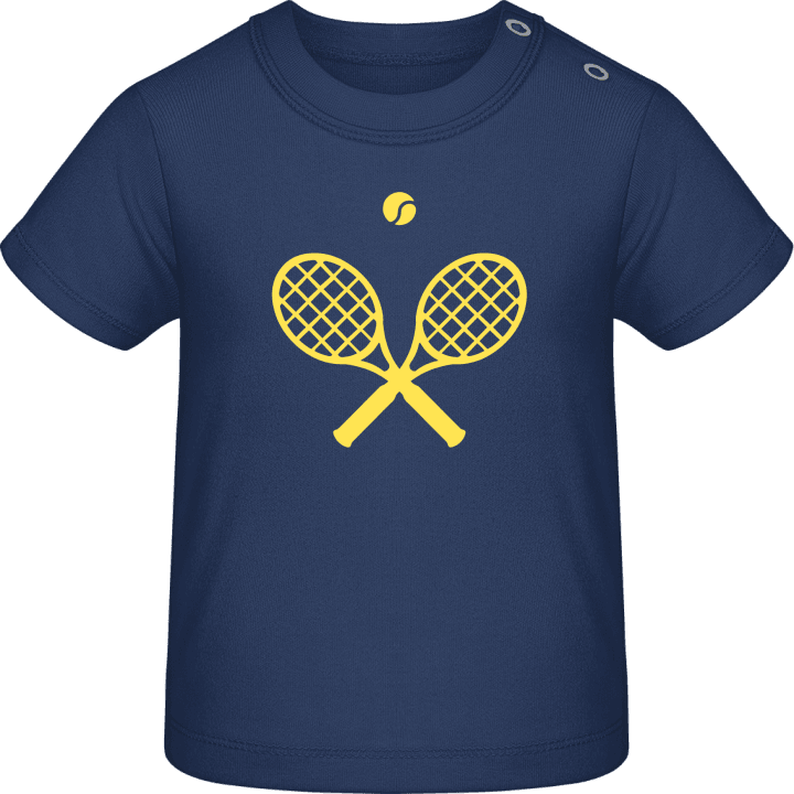 Tennis Equipment Baby T-skjorte contain pic