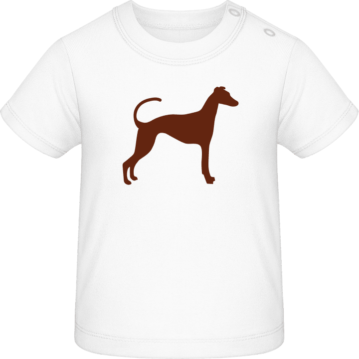 Greyhound Silhouette Camiseta de bebé 0 image