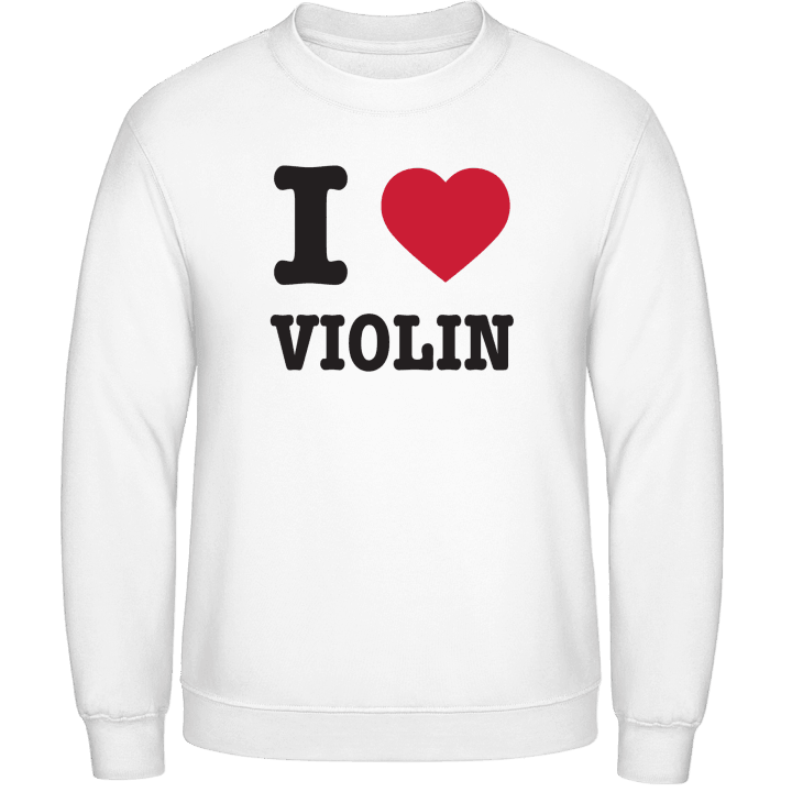 I Love Violin Sweatshirt 0 image