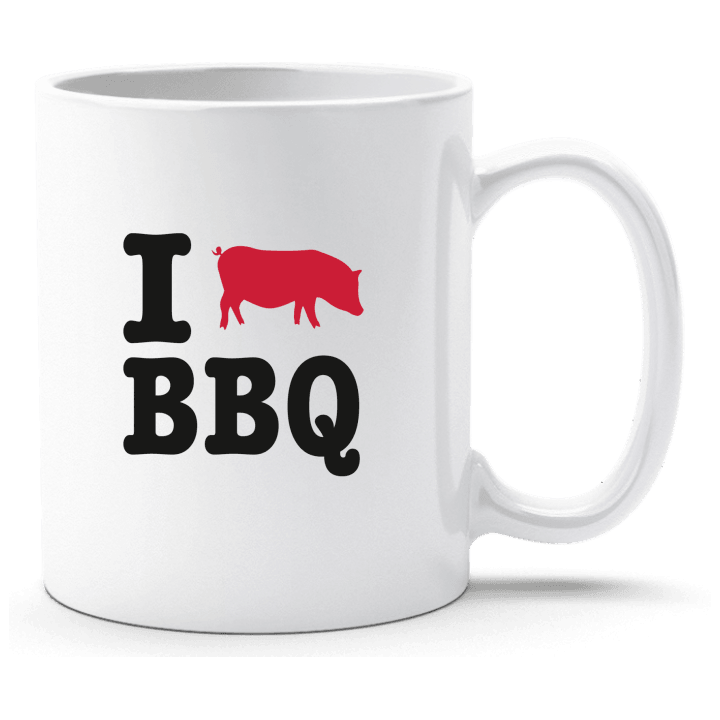 I Love BBQ Beker contain pic