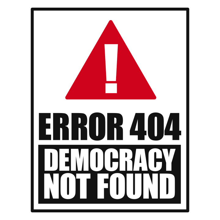 Error 404 Democracy Not Found Sweat à capuche 0 image