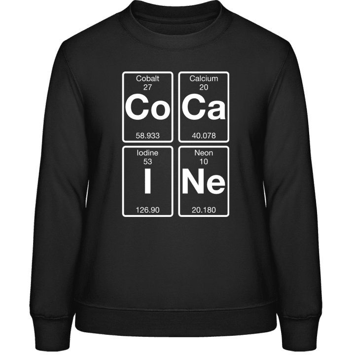 Cocaine Logo Frauen Sweatshirt 0 image