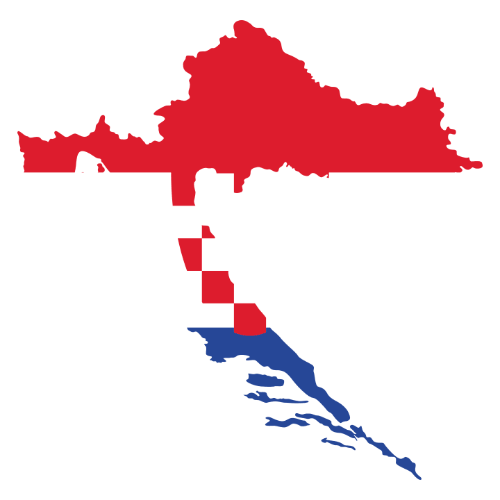 Croatia Map Sweatshirt til kvinder 0 image