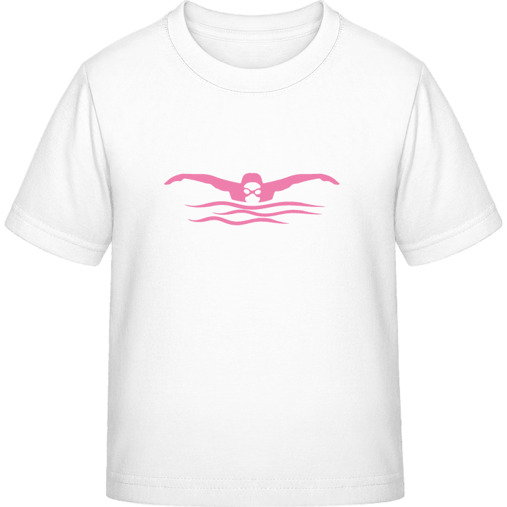 schwimmer Silhouette Kinder T-Shirt 0 image