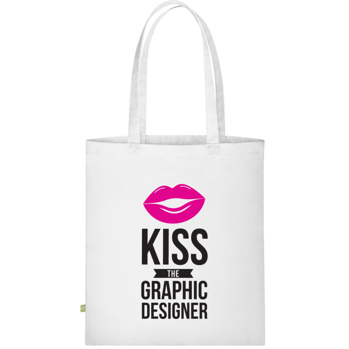 Kiss The Graphic Designer Stofftasche contain pic