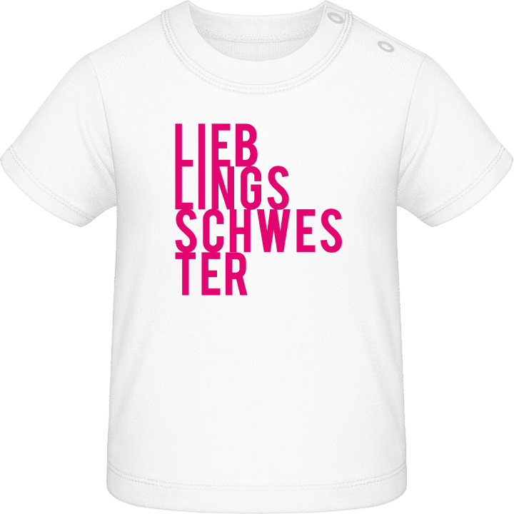 Lieblingsschwester T-shirt bébé 0 image