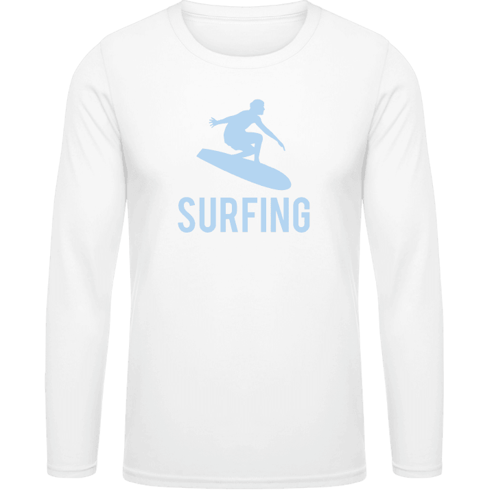 Surfing Logo T-shirt à manches longues contain pic