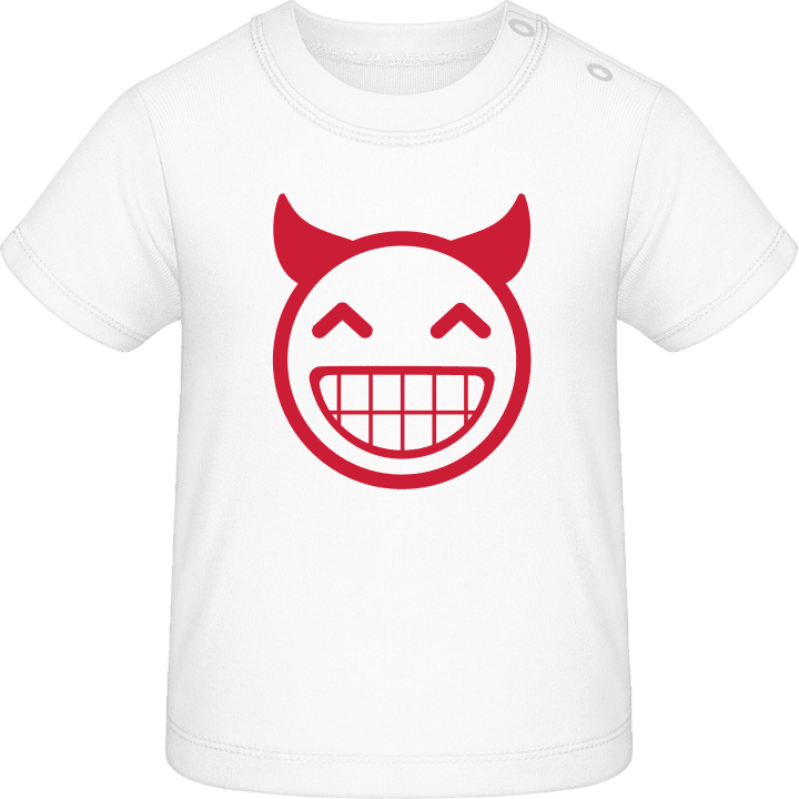 Devil Smiling Camiseta de bebé contain pic