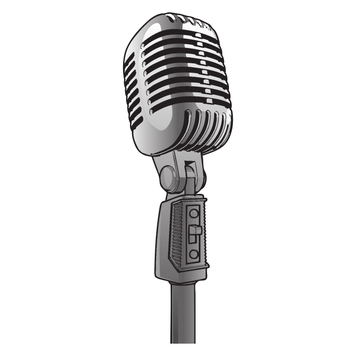 Microphone Logo Naisten t-paita 0 image