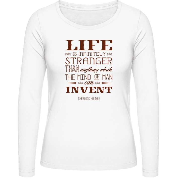 Life is Stranger Vrouwen Lange Mouw Shirt 0 image