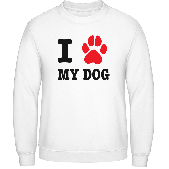 I Heart My Dog Sweatshirt 0 image