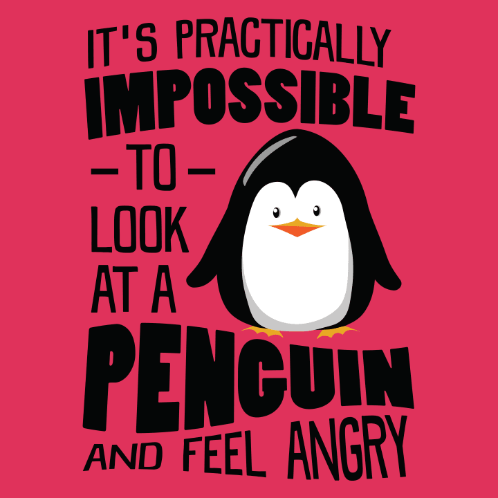 Look At A Penguin And Feel Angry T-shirt för kvinnor 0 image