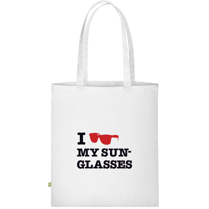I Love My Sunglasses Stofftasche 0 image