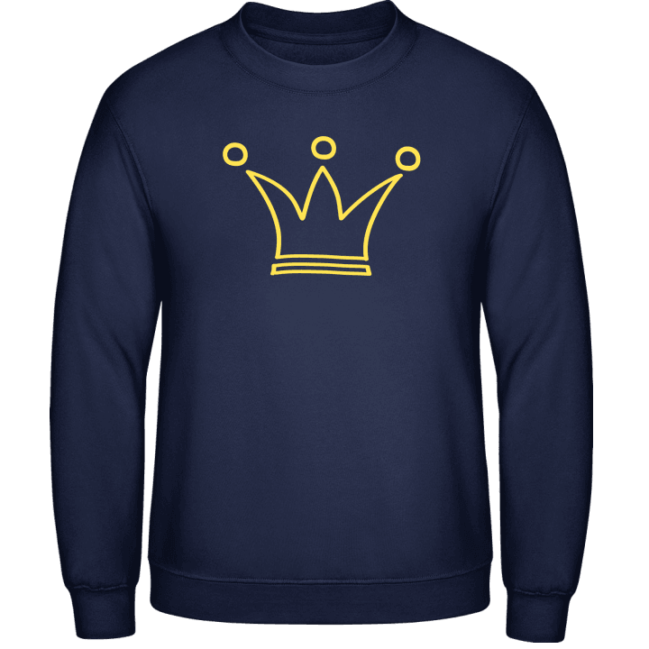 Crown Outline Sweatshirt contain pic
