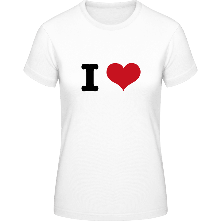 I love selbst gestalten Frauen T-Shirt 0 image