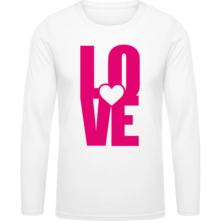 Love Icon Langarmshirt contain pic