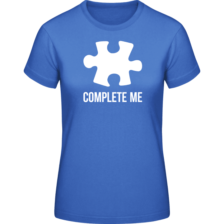 Complete Me Puzzle T-shirt til kvinder 0 image