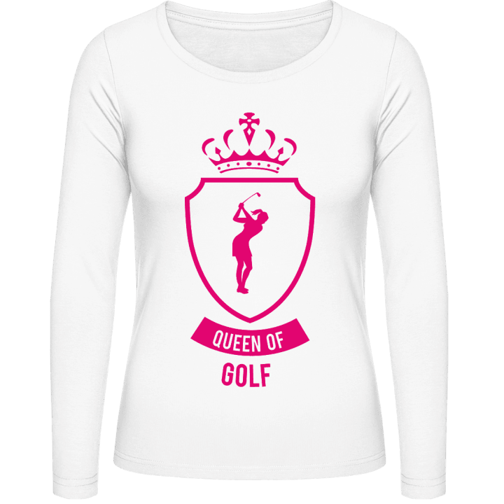 Queen of Golf Vrouwen Lange Mouw Shirt contain pic
