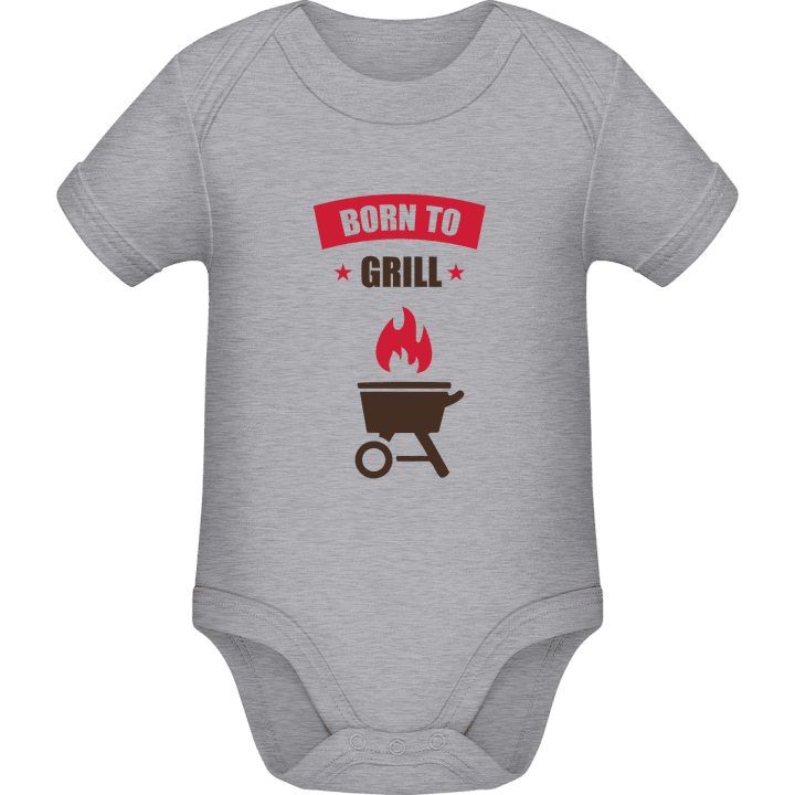 Born to Grill Baby romperdress contain pic