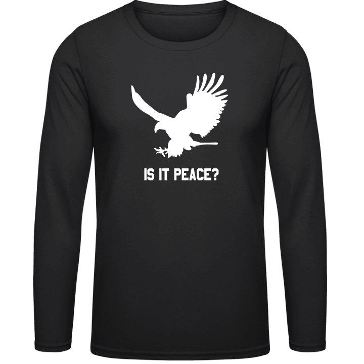 Eagle Of Peace T-shirt à manches longues contain pic