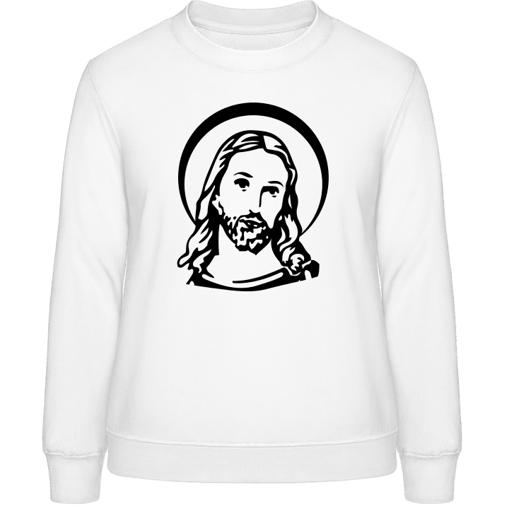Jesus Icon Symbol Sweatshirt för kvinnor contain pic