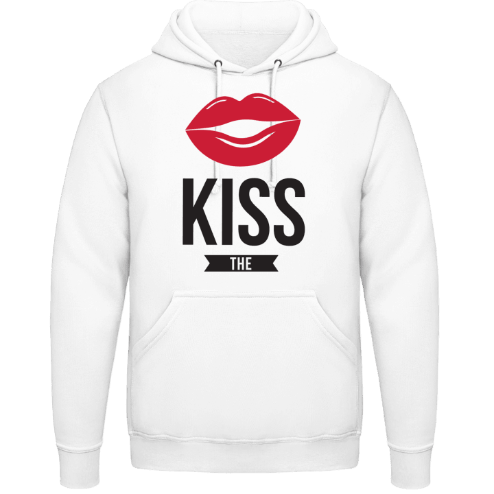 Kiss The + YOUR TEXT Sudadera con capucha 0 image