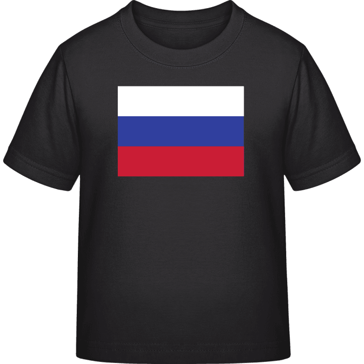 Russian Flag T-skjorte for barn contain pic
