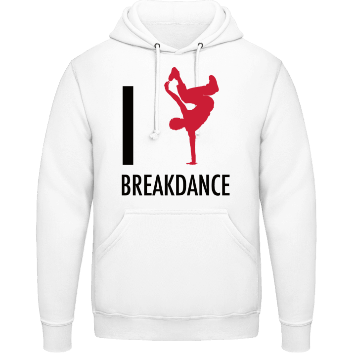 I Love Breakdance Felpa con cappuccio contain pic